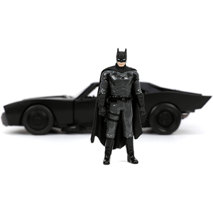اسباب بازی ماشین فلزی بتموبیل و فیگور فلزی بتمن با مقیاس 1:24 Batman and Batmobile _ماشین اسباب بازی